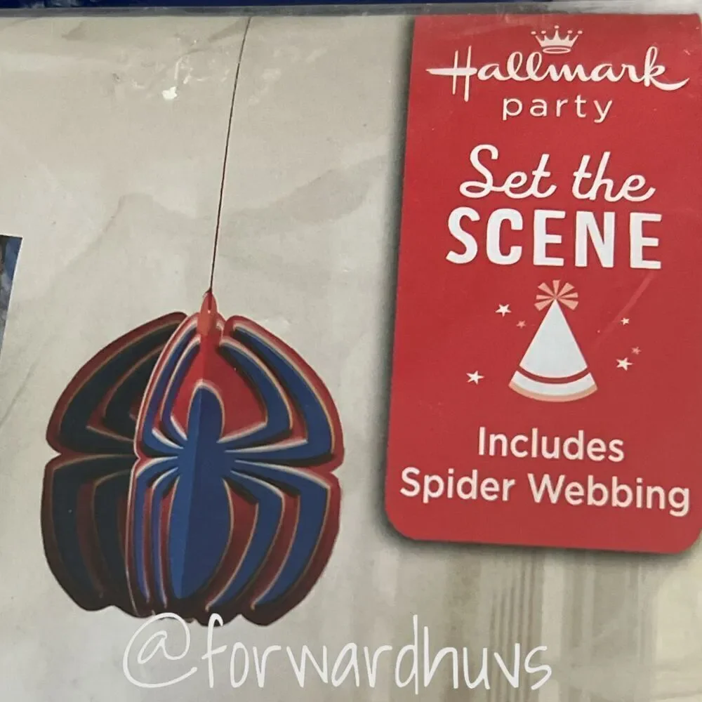 Marvel Spider-Man Hallmark Party - Party Table Decorating Kit NWT
